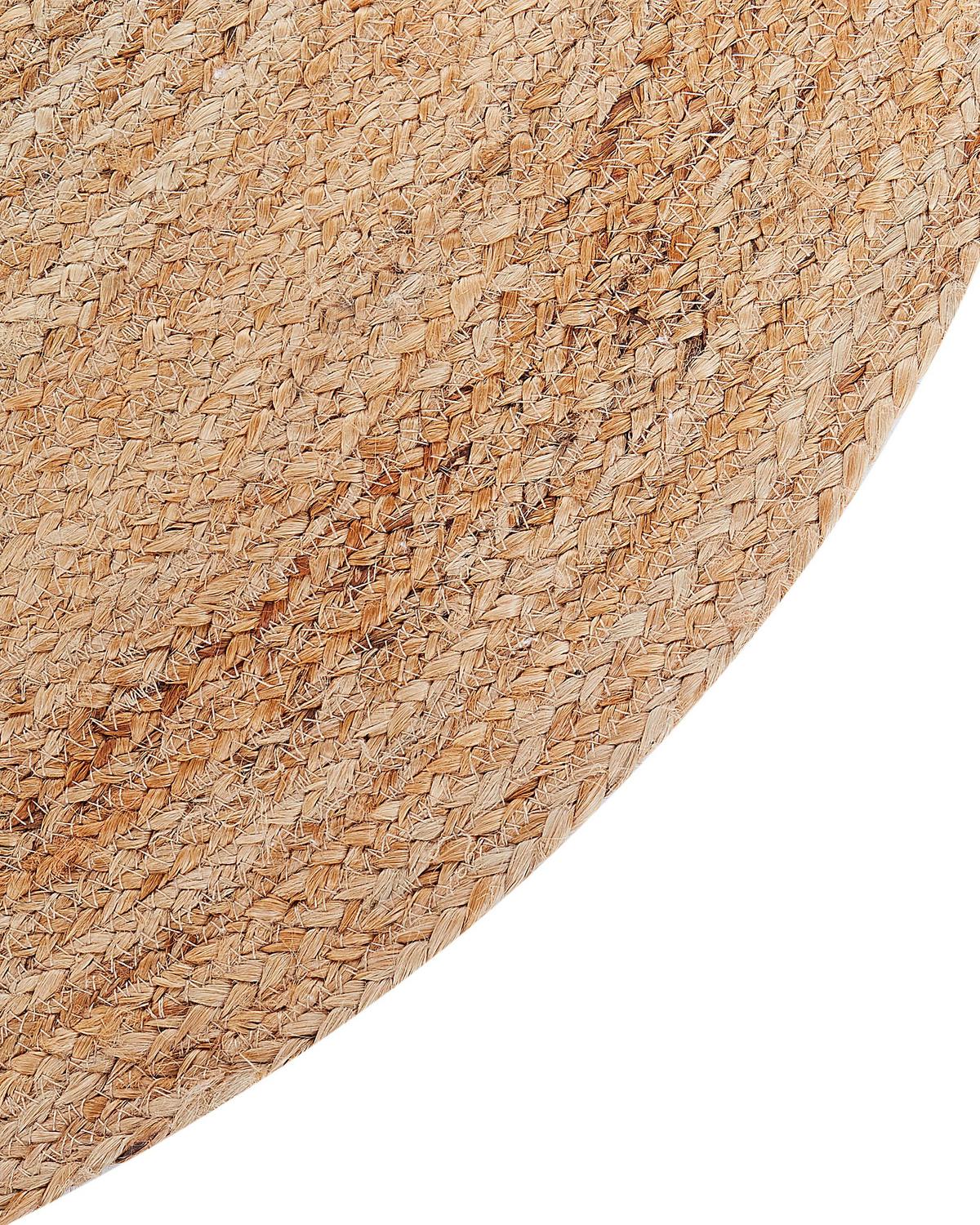 KINDERTEPPICH Kosalar 120/120 cm - Beige, Naturmaterialien (120/120cm) - Beliani