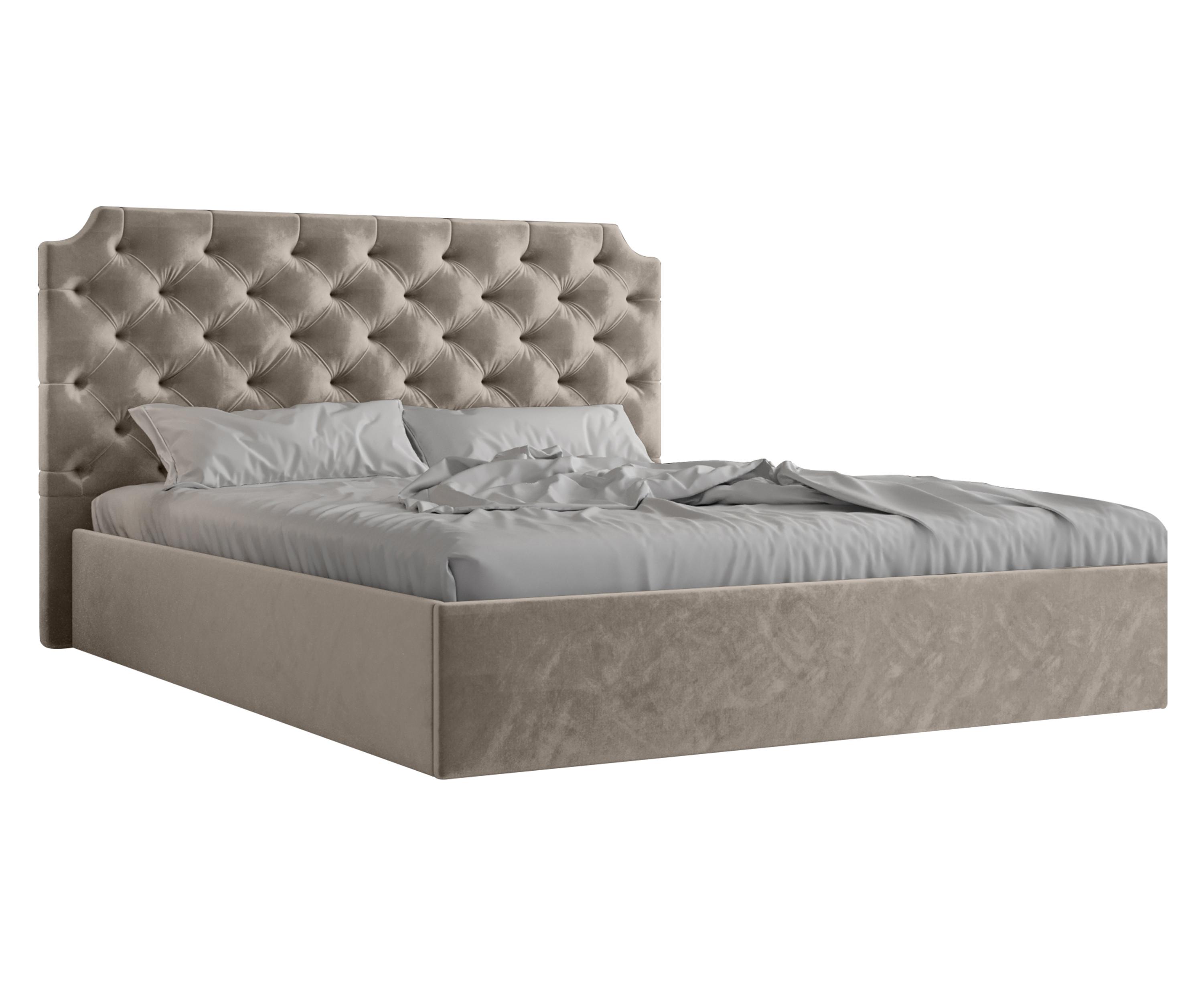POLSTERBETT Tybilla 160/200 cm in Beige – mit Bettkasten und luxuriösem Stil - Beige/Schwarz, Holz/Holzwerkstoff (160/200cm) - AX Living