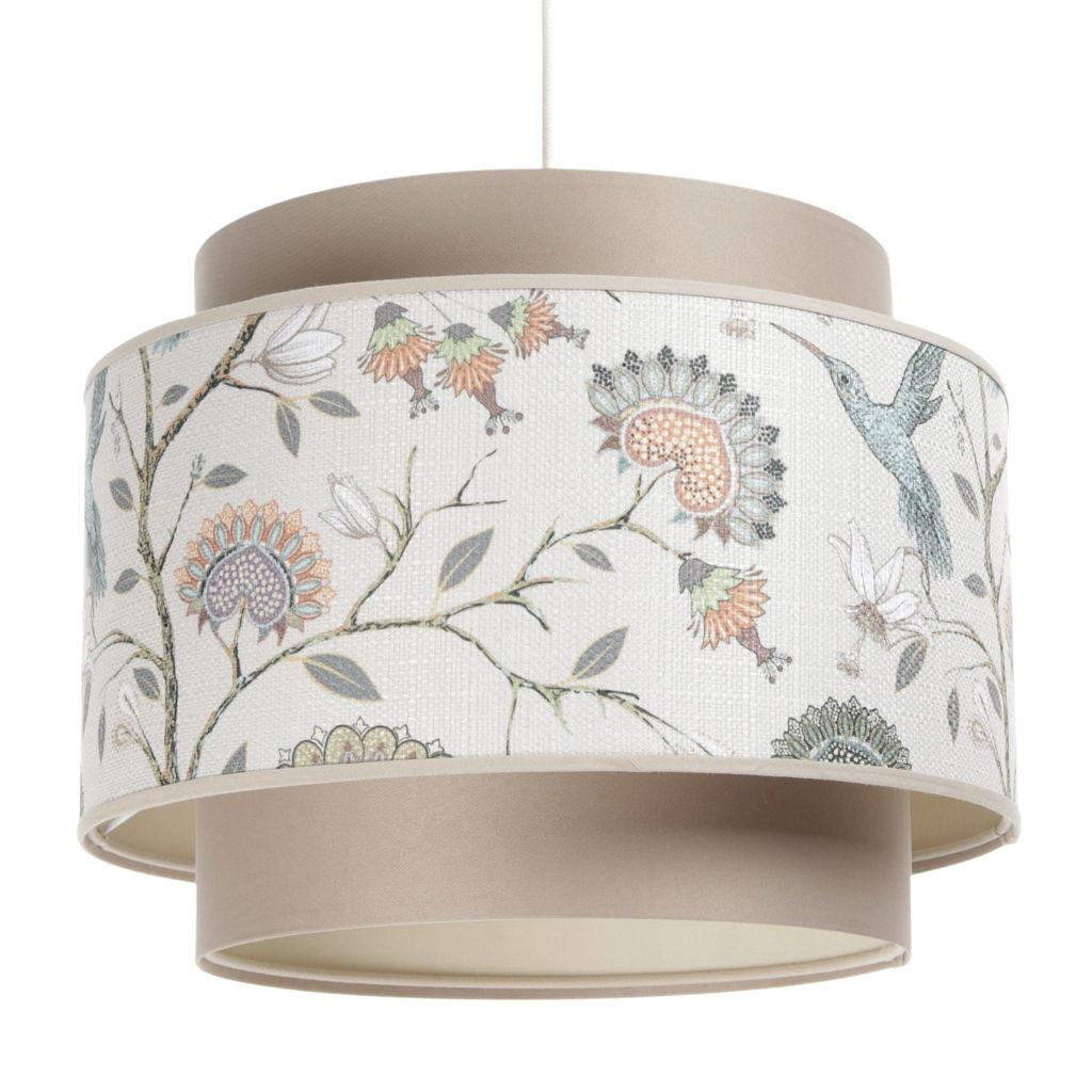 HÄNGELEUCHTE Pastell 40/31 cm - Beige, Kunststoff (40/1/31cm) - ONZENO