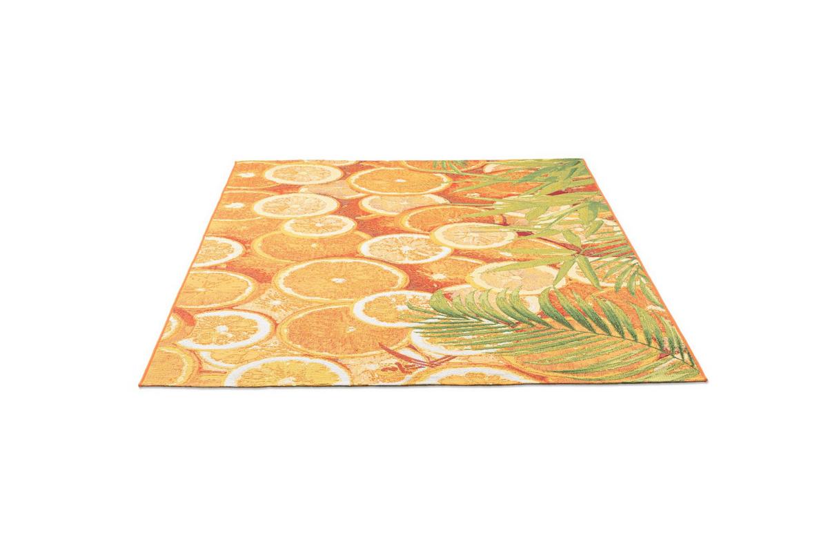 OUTDOORTEPPICH Rantum Beach 60x100 cm - Orange, Textil (60/100cm) - Sansibar SYLT