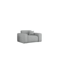 SESSEL Celes Premium In Artico - Hellgrau, Holzwerkstoff/Textil (121/73/90cm) - Fun Möbel