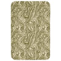 BADEMATTE Abstrakt - Marmor - Grün Rutschfest 60x90 cm - Dunkelgrün, Textil (60/90cm) - OnlyWow