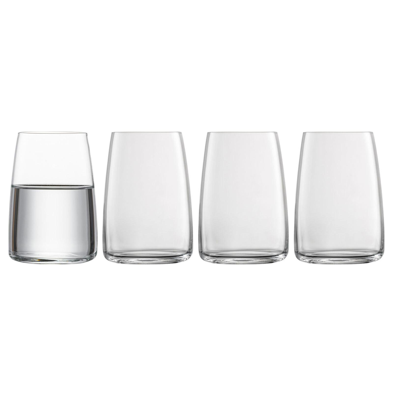 BECHER Vivid Senses transparent 500 ml 4er Set - Transparent, Glas (0.5L) - Zwiesel Glas