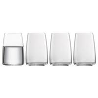 BECHER Vivid Senses transparent 500 ml 4er Set - Transparent, Glas (0.5L) - Zwiesel Glas