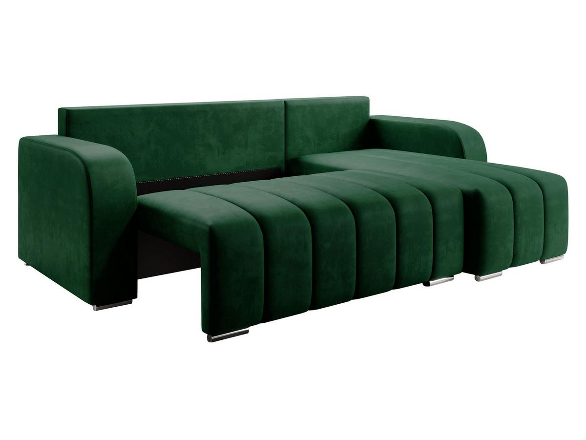 ECKSOFA Pufetto - Beige/Silberfarben, Holz/Textil (244/147cm) - MIRJAN24