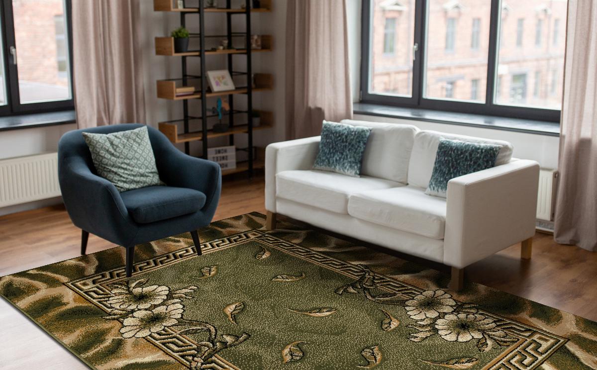 TEPPICH MORAD 300/400 cm - Pastellgrün, Textil (300/400cm) - rugsX