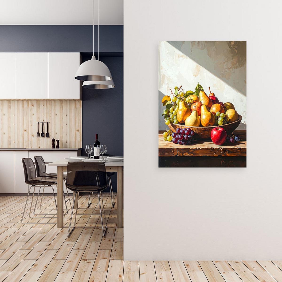 LEINWANDBILD Essen & Trinken 20x30cm - Multicolor, Textil (20/30cm) - Feeby