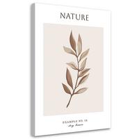 KUNSTDRUCK Beige 60/90 cm - Beige, Textil (60/90cm) - KUNSTLOFT