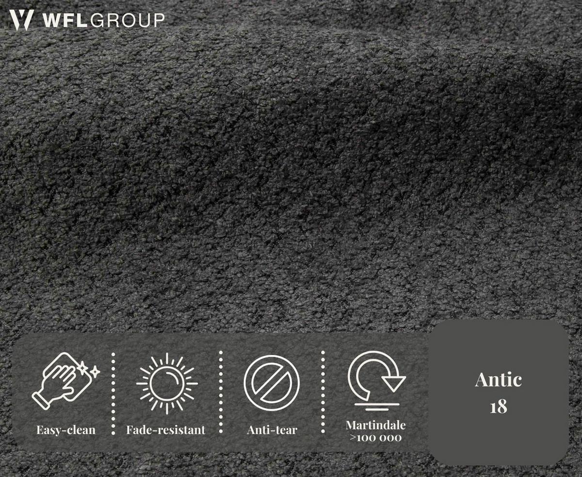 SCHLAFSOFA Milla mit Bettkasten, Grau 205/97/85 cm - Grau, Textil/Metall (205/97/85cm) - WFL GROUP