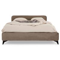 POLSTERBETT LAVORO 140X200 CM - Greige, Textil (140/200cm) - IDIMEX