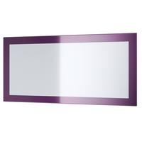 SPIEGEL Lima Brombeer Hochglanz - Brombeere, Holzwerkstoff (89/45/2cm) - Vladon