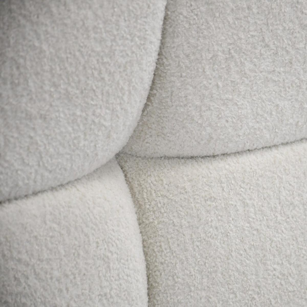 POLSTERBETT Cleo mit Matratze und Topper, 180x200 cm, Beige - Beige, Textil (180/200cm) - Beautysofa