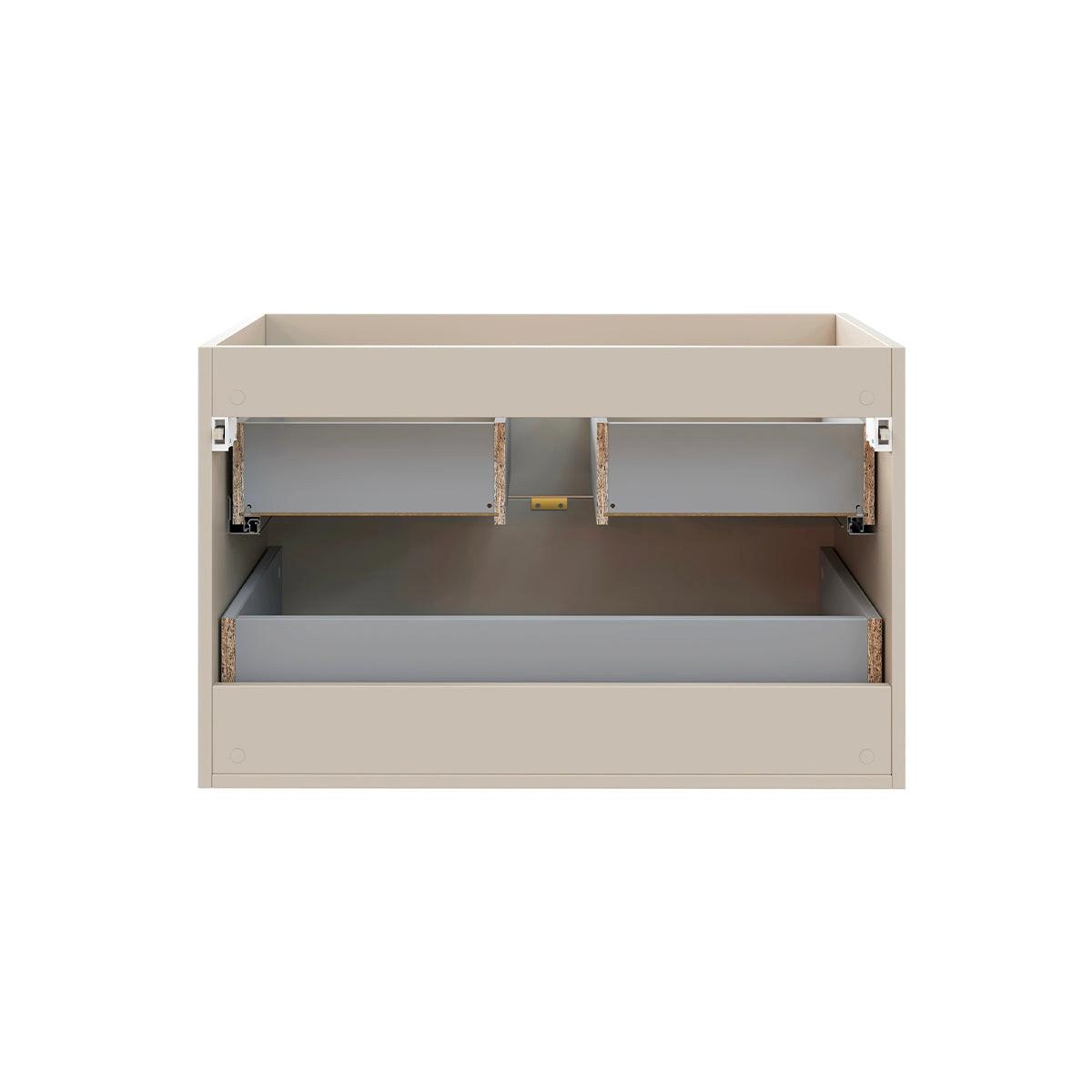 WASCHTISCHUNTERSCHRANK 80.6cm Azel Kaschmir - Beige, Holzwerkstoff (80.6/52/46cm) - Petits-meubles