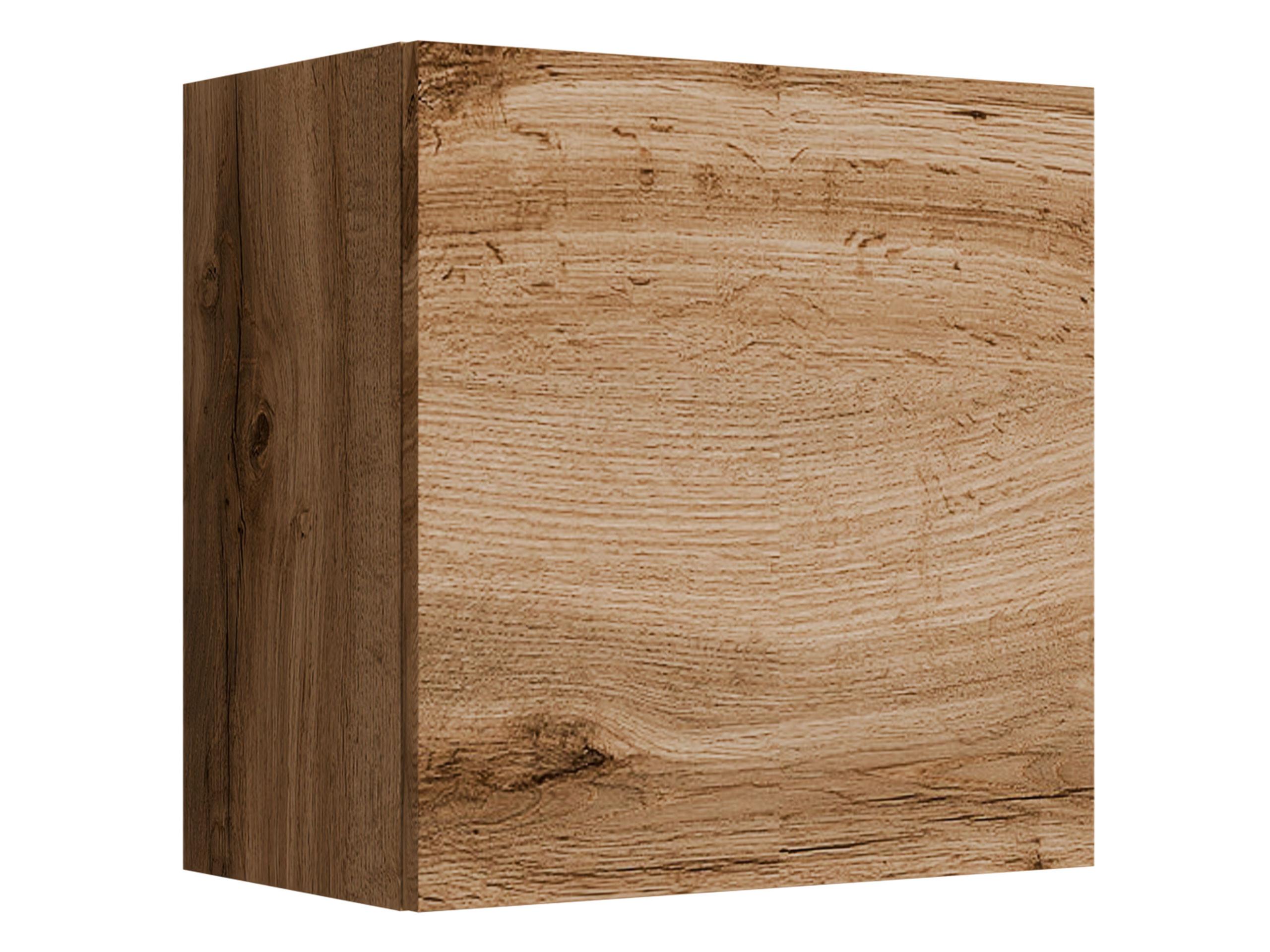 HÄNGEVITRINE Quadrat Vigo - Eiche Wotan, Holzwerkstoff (50/50/30cm) - MIRJAN24