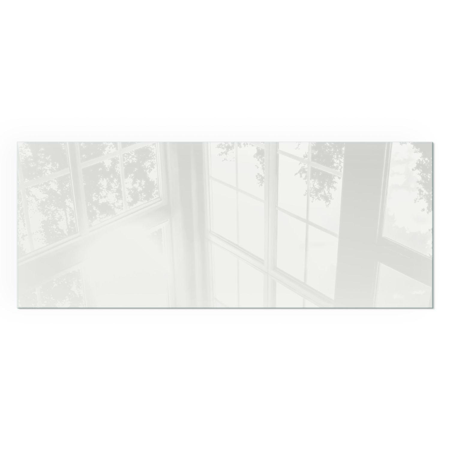 GLASPLATTE für Kamin 125x50 cm - Grau, Glas (125/50/0.4cm) - TULUP