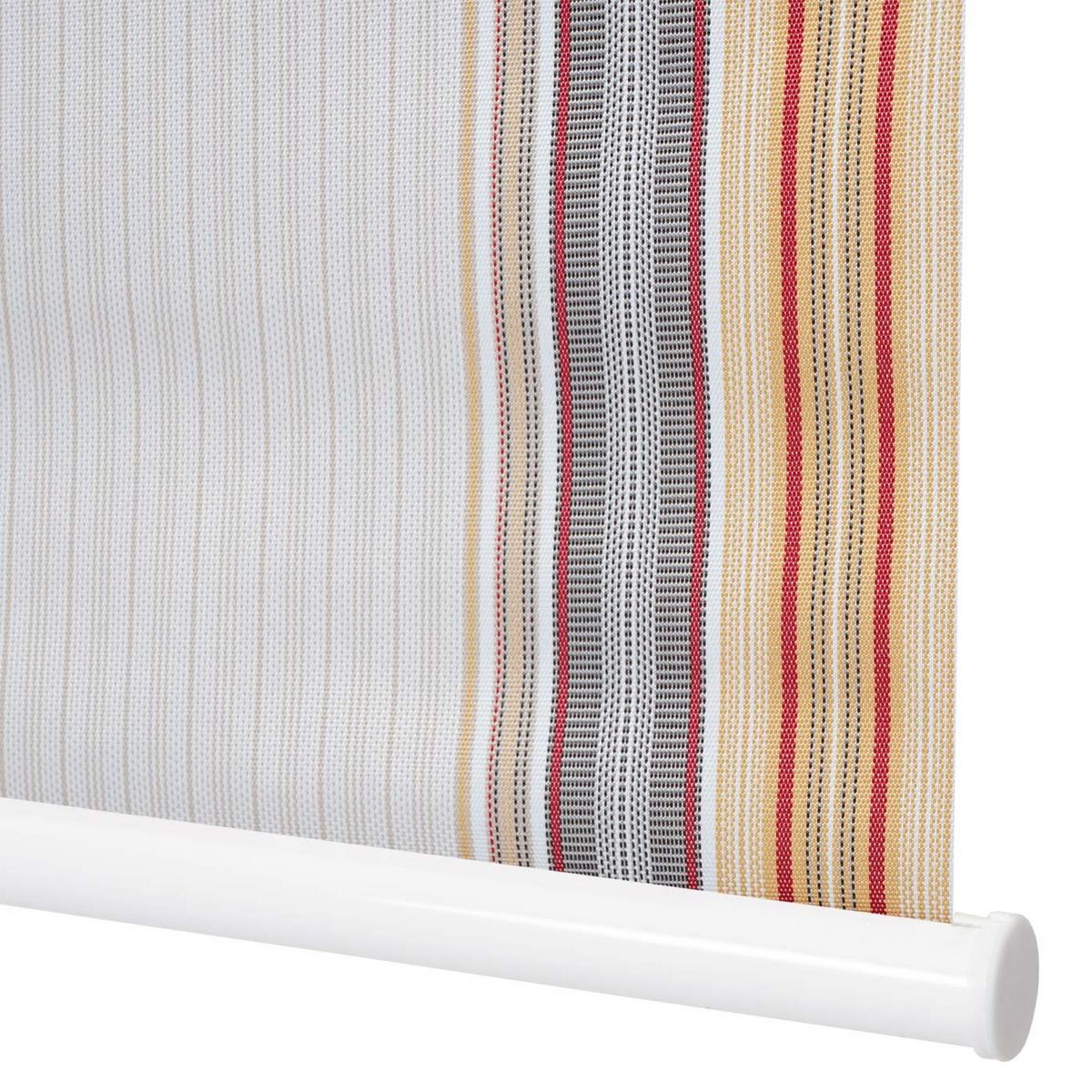 ROLLO Grau, Braun, Orange - Braun/Orange, Textil (110/230/7cm) - MCW