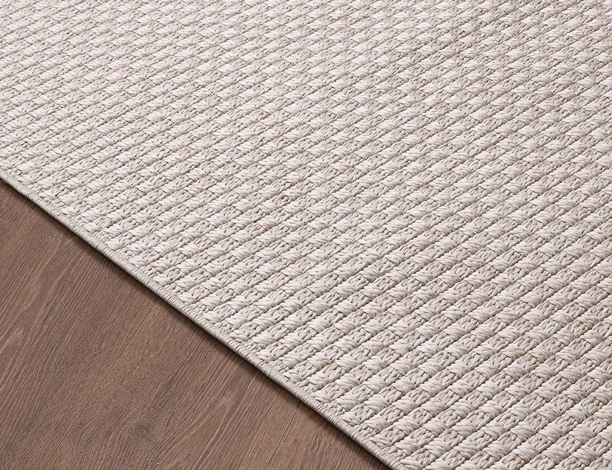 TEPPICHLÄUFER Uni BROYE Polypropylen Beige 80 x 250 cm - Beige, Textil (80/250cm) - KADIMA DESIGN
