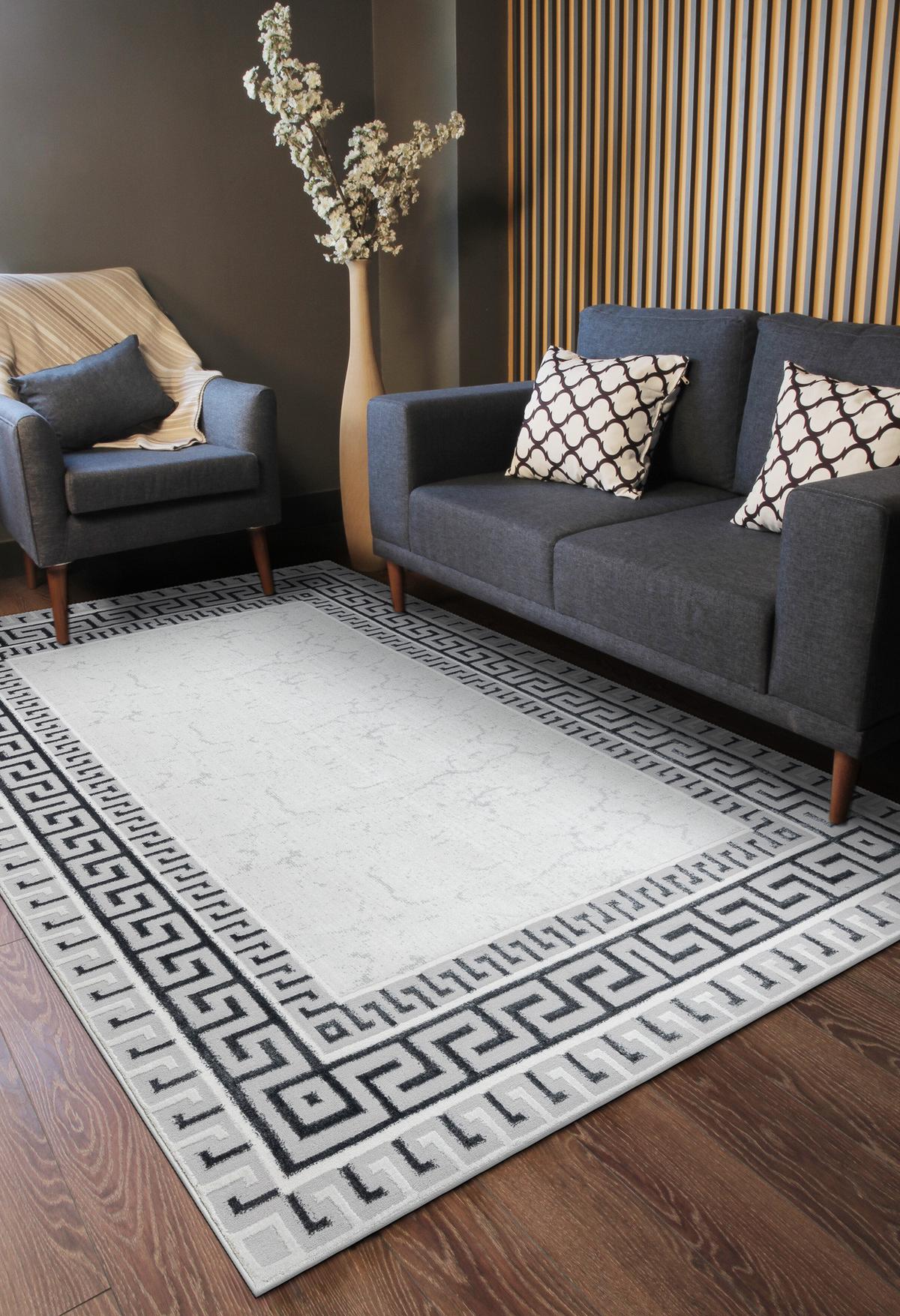 TEPPICH Allure 120/170 cm - Weiß, Textil (120/170cm) - rugsX