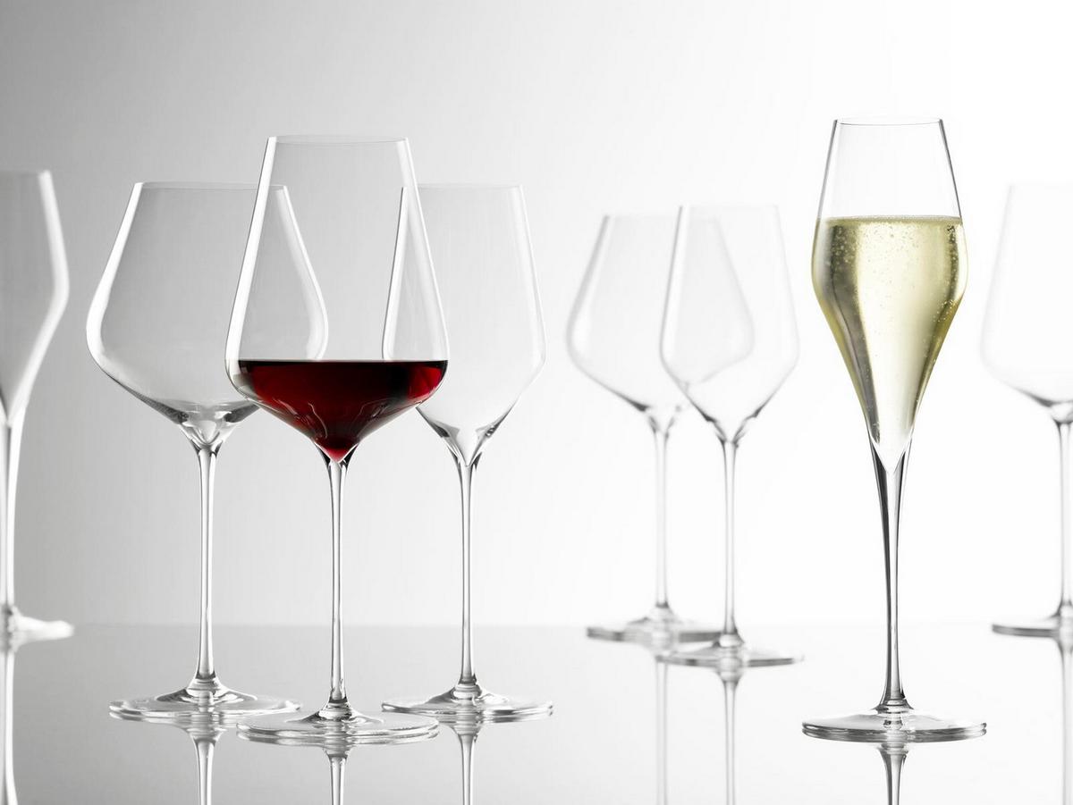 WASSERKELCHE MUNDGEBLASEN Q1 transparent 460 ml 6er Set - Transparent, Glas (0.46L) - Stölzle Lausitz