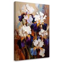 LEINWANDBILD Blumen 20x30cm - Beige, Textil (20/30cm) - Feeby