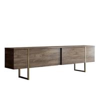 TV-MÖBEL mit 2 Klapptüren Luxe 180/30/50 cm - Braun, Holzwerkstoff (180/50/30cm) - Calicosy