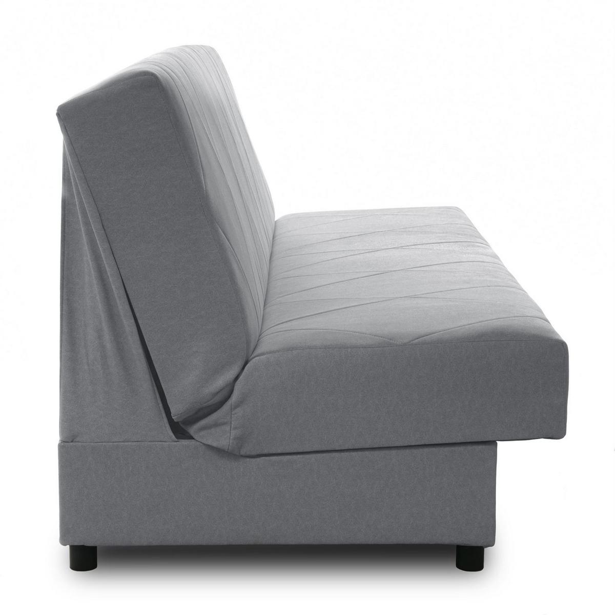 SCHLAFSOFA VERO mit Schlaffunktion Castel 91 - Grau, Textil (191/88/90cm) - Lookway