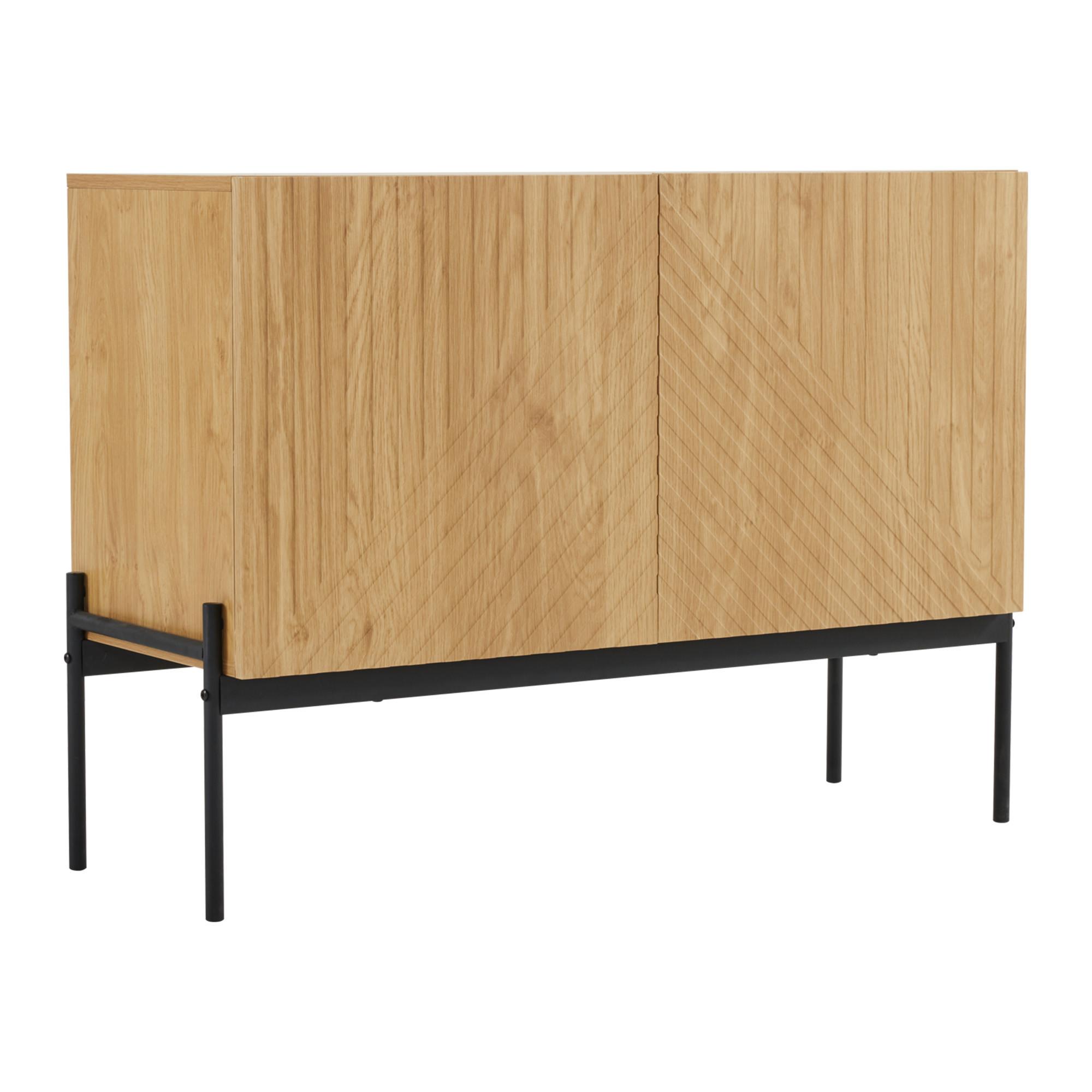 SIDEBOARD Braun 100/40/70 cm - Braun, Holzwerkstoff/Metall (100/70/40cm) - Urban Meuble
