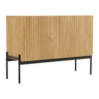 SIDEBOARD Braun 100/40/70 cm - Braun, Holzwerkstoff/Metall (100/70/40cm) - Urban Meuble