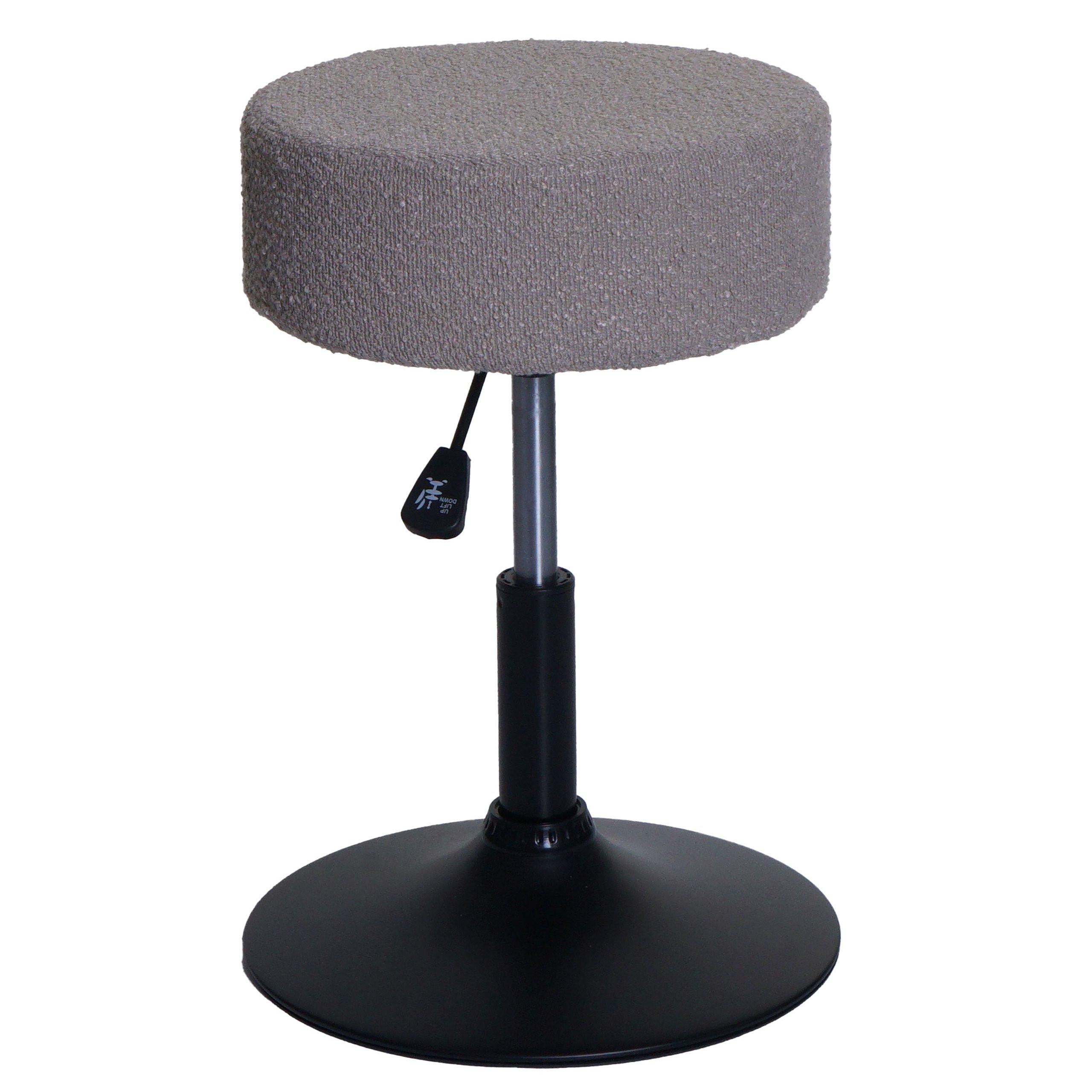 HOCKER taupe - Taupe, Textil (37/57/37cm) - MCW