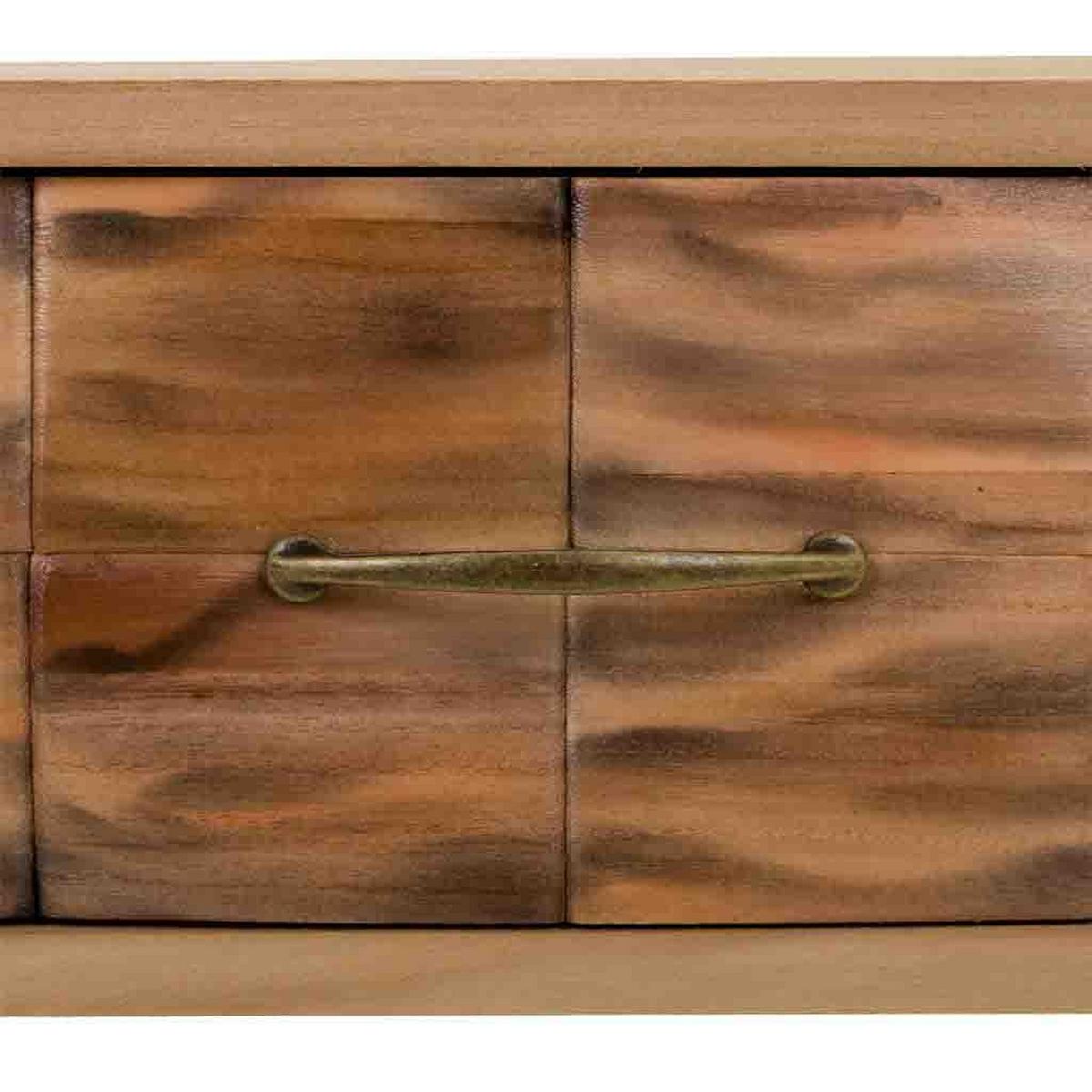 NACHTTISCH aus Holz, braun, 44x38x63cm - Braun, Holz (44/38/63cm) - Wanderlust
