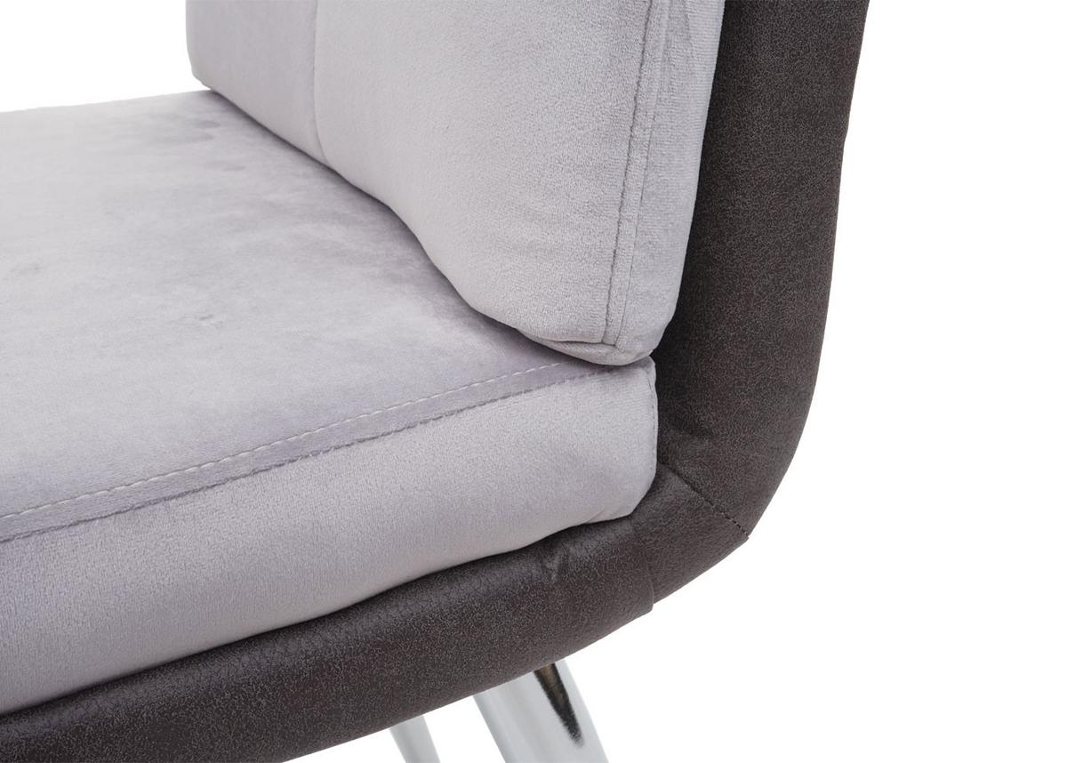 ESSZIMMERSTUHL Grau 2er-Set - Grau, Textil (46/91/66cm) - MCW