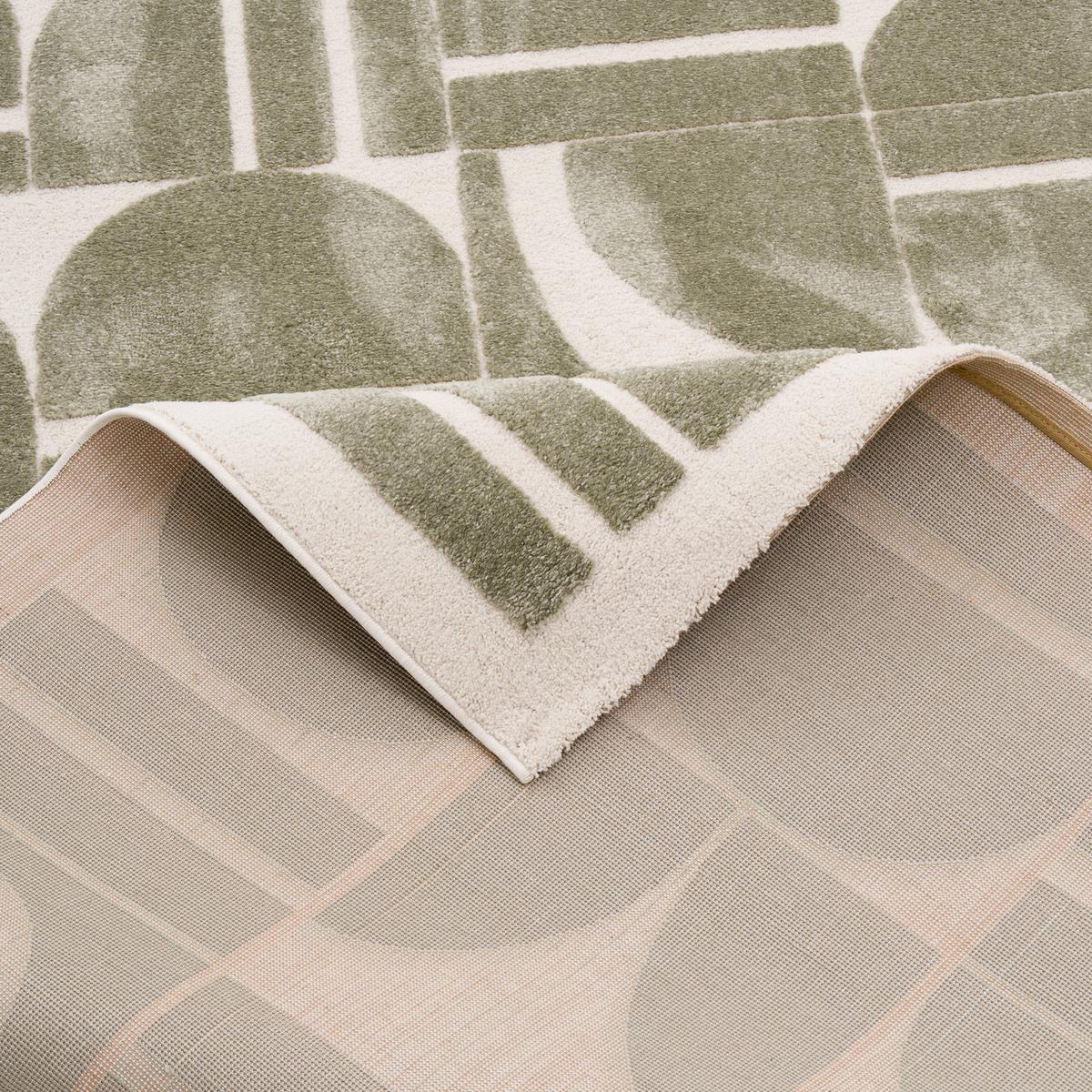 DESIGNER TEPPICH NOSY MODERN - Grün, Textil (120/170cm) - Pergamon