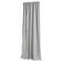VORHANG 2ER SET MONTANA HxB 245x140 cm Weiß Schwarz - Weiß, Textil (140/245cm) - Gardinenbox
