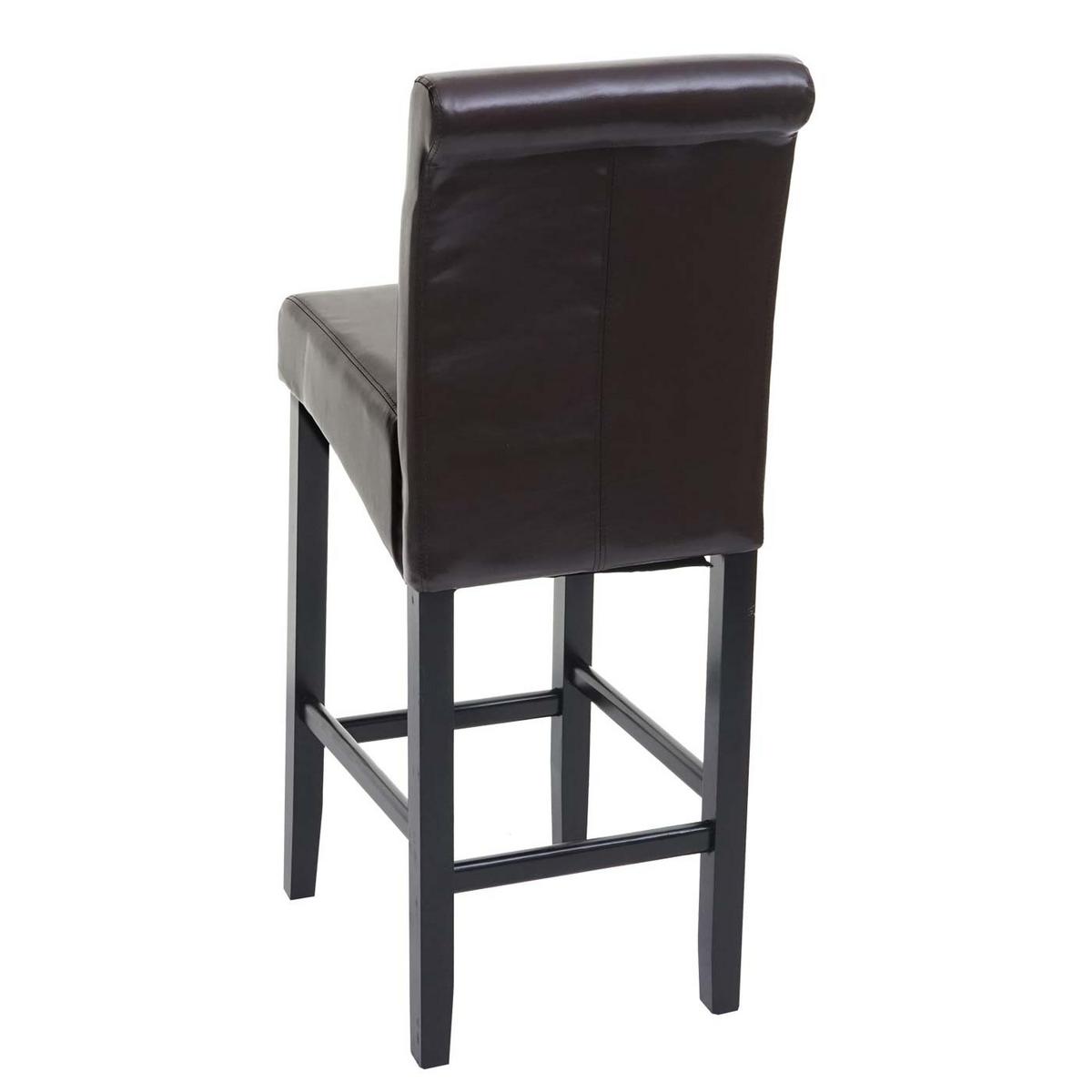 BARHOCKER Braun 2er-Set - Braun, Holz (39/105/53cm) - MCW