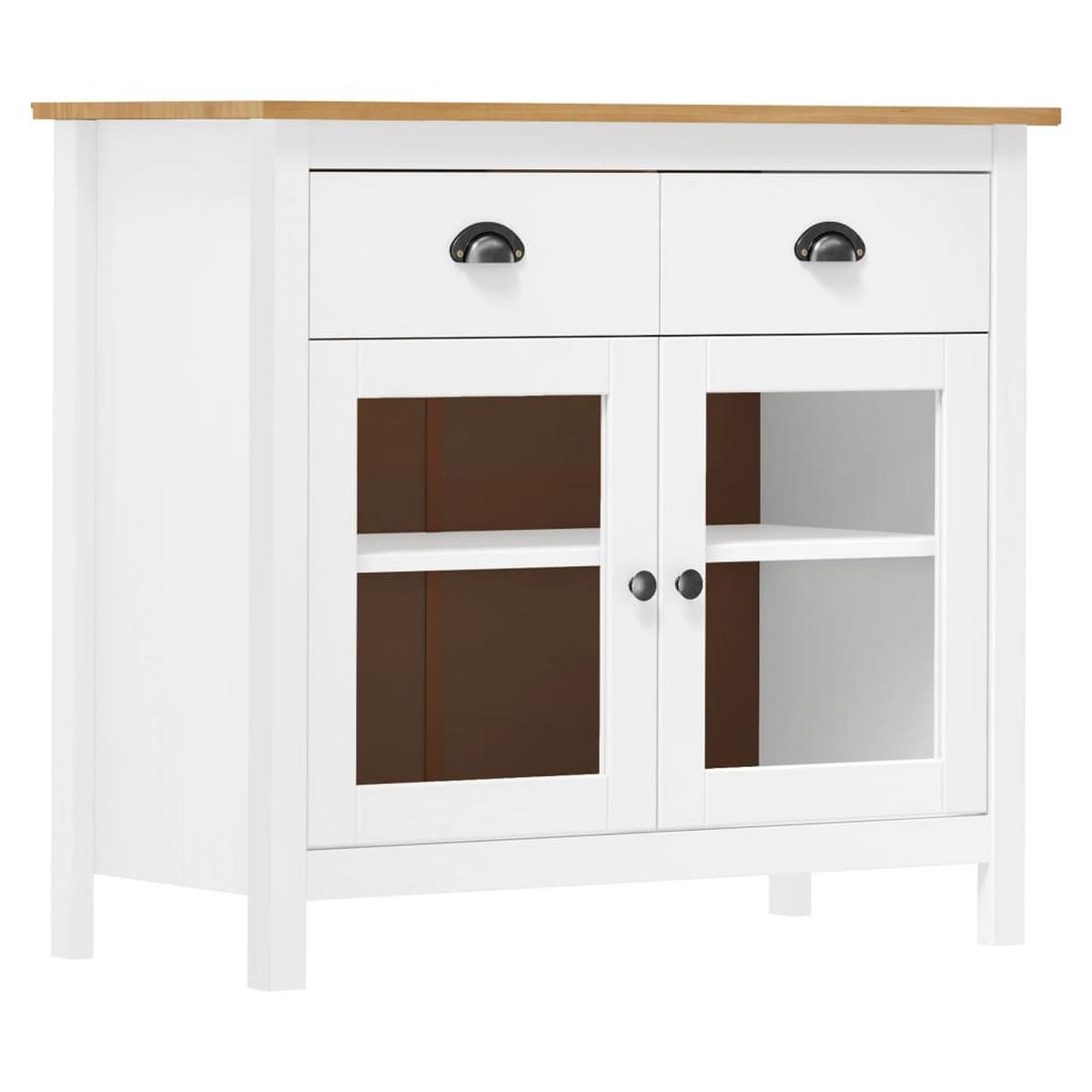 MEHRZWECKSCHRANK Cooley 80/40/90 cm - Weiß, Holzwerkstoff (80/90/40cm) - Nettlife