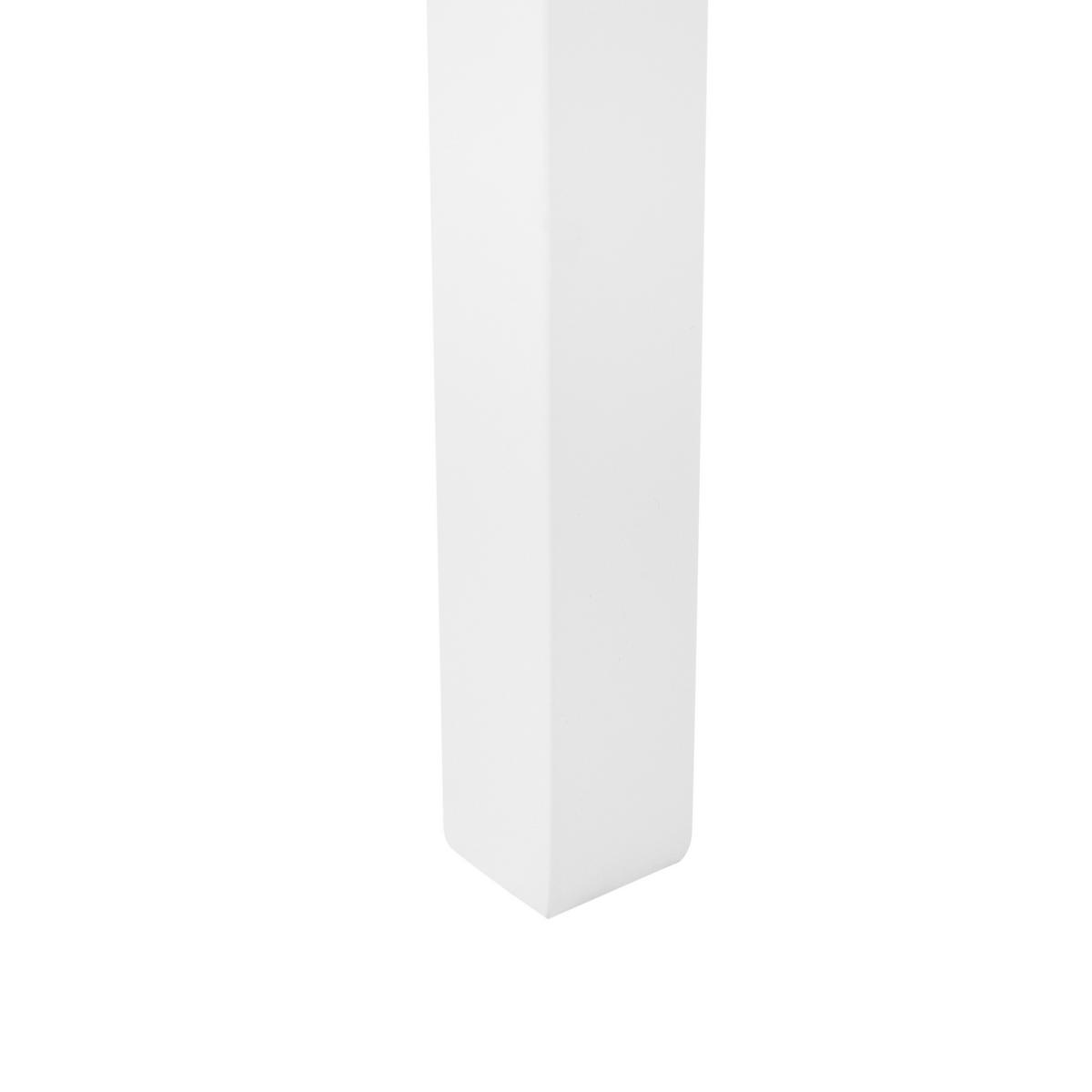 ESSZIMMERSTUHL Weiß Barlee - Weiß, Holz (43/94/40cm) - Beliani