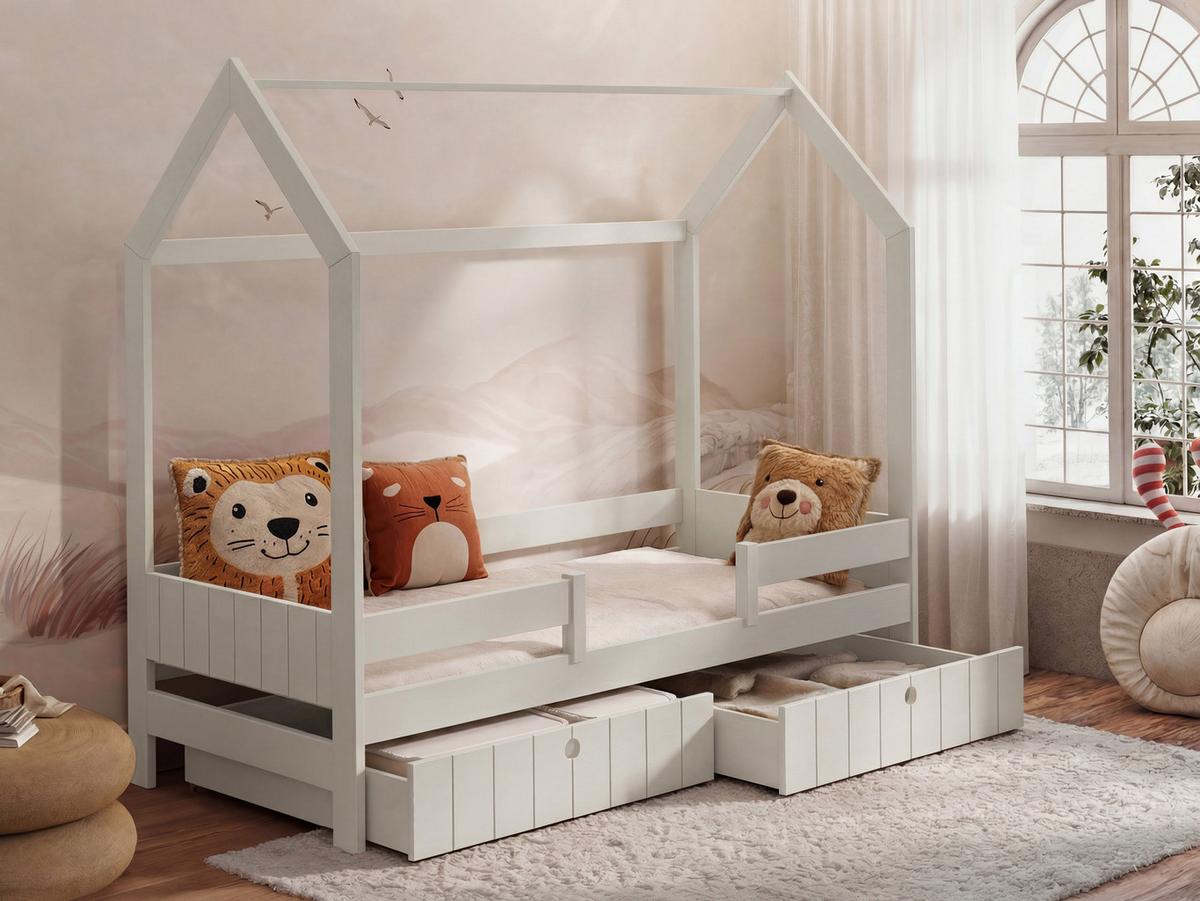 HAUSBETT Naomi - Kaschmir, Holz (80/180cm) - MIRJAN24