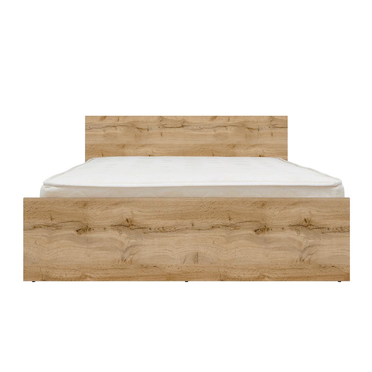 BETT 160/200 Selma Holz - Braun, Holzwerkstoff (160/200cm) - Petits-meubles