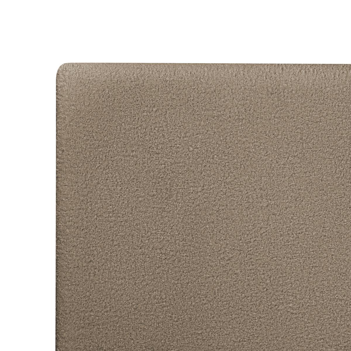 BETT mit Lattenrost 180/200 cm MDF-Platte Dunkelbraun Zen - Dunkelbraun, Holzwerkstoff (180/200cm) - Beliani