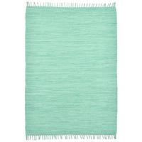 FLECKERLTEPPICH Chindi 70x140 cm - Mintgrün, Textil (70/140cm) - Rug and Roll