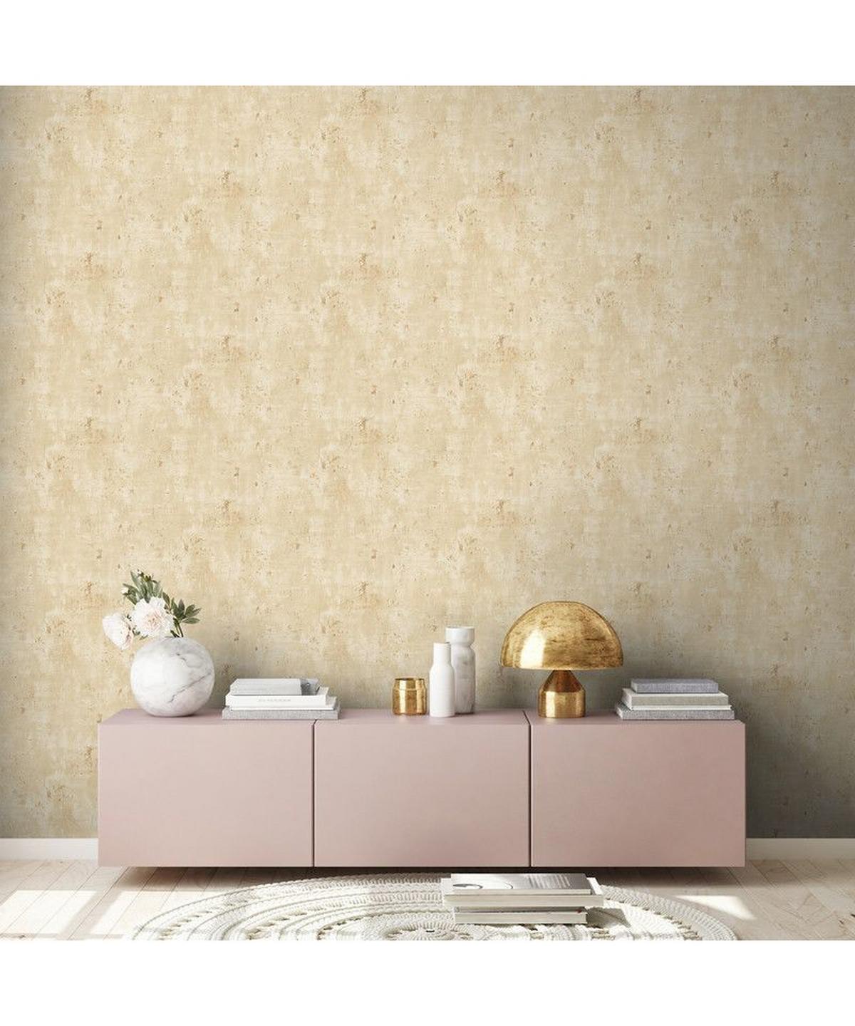 VLIESTAPETE Beige 53/1005 cm - Beige, Textil (53/1cm) - KUNSTLOFT