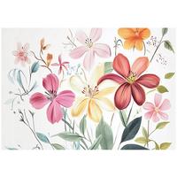 TAPETE Kinderzimmer Mädchen Blumen Vlies Fototapete 250x175 - Multicolor, Papier (250/175cm) - Wallarena