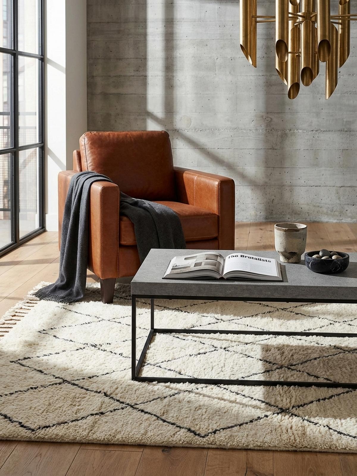 COUCHTISCH in Stein-Optik mit Metallbeinen, Modernes Design, Rechteckig, Groß, Grau 120x60x38 cm - Schwarz/Grau, Holzwerkstoff/Metall (60/120/38cm) - KADIMA DESIGN