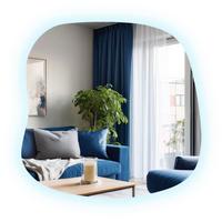LED SPIEGEL 48,3 x 47,9 cm Asymmetrisch Kaltweiß 6500K - Transparent, Glas (48.3/47.9/0.4cm) - TULUP