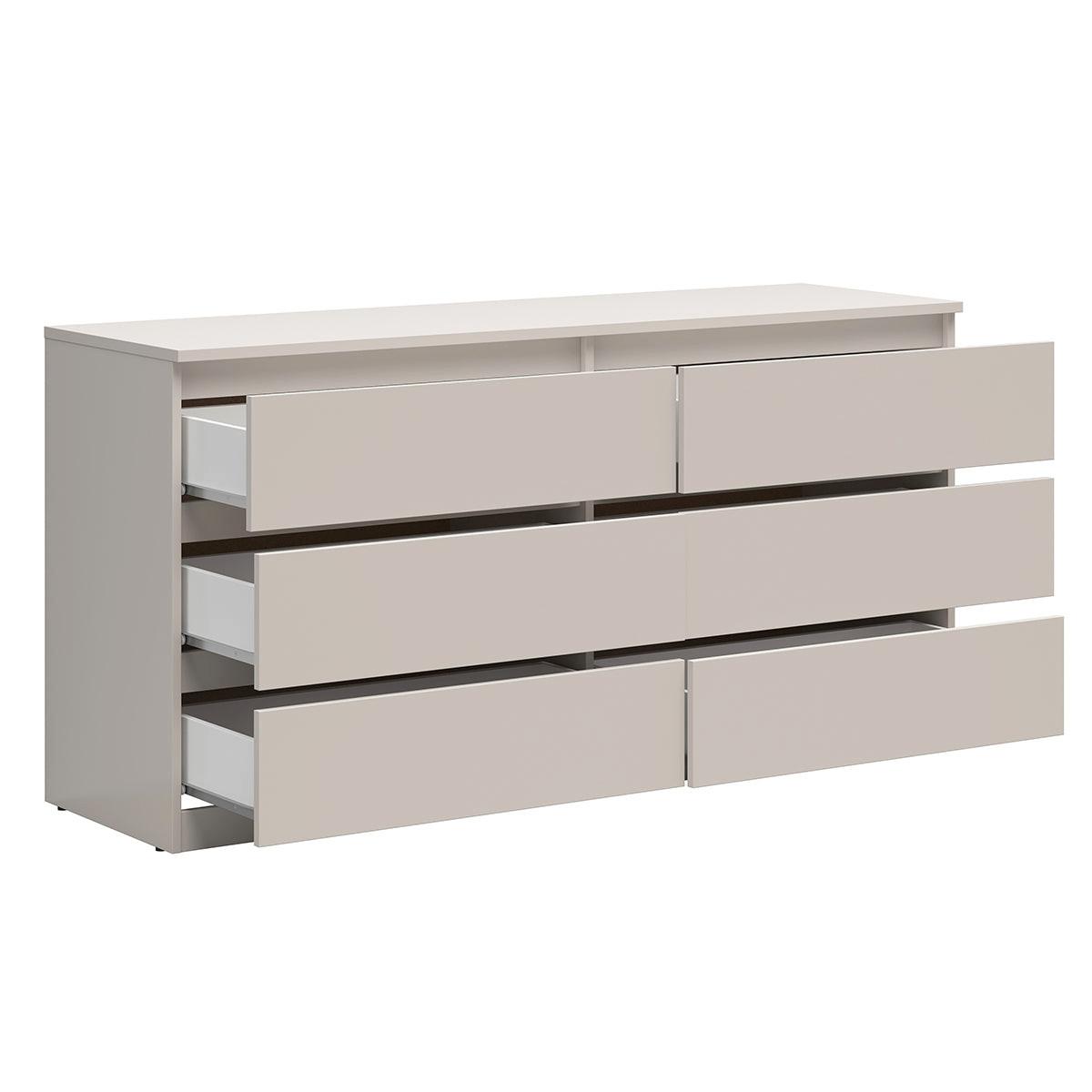KOMMODE Edwin Kaschmir - Beige, Holzwerkstoff (150/75.5/45cm) - Petits-meubles