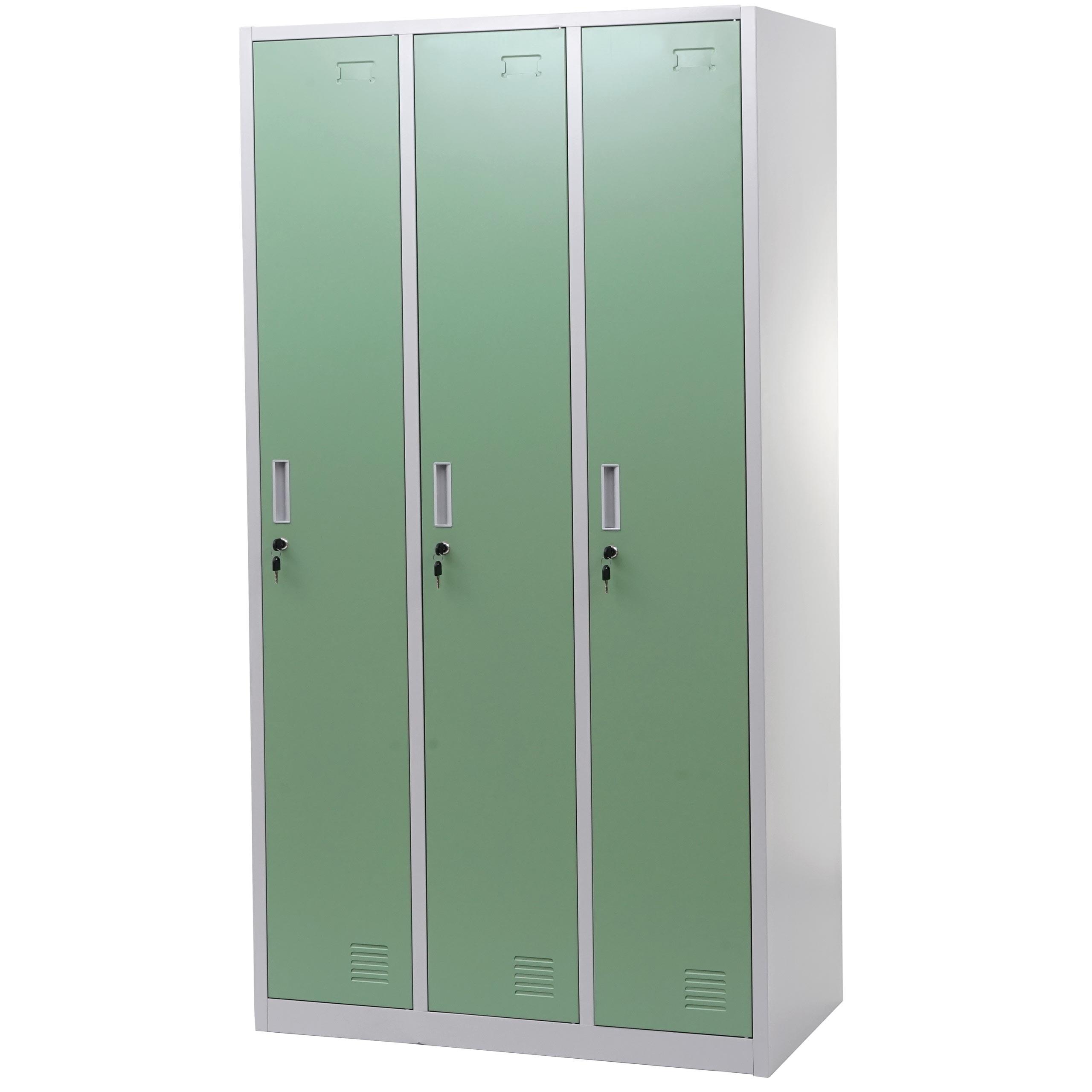 SCHLIESSFACH Green - Grün, Metall (90/180/50cm) - MCW