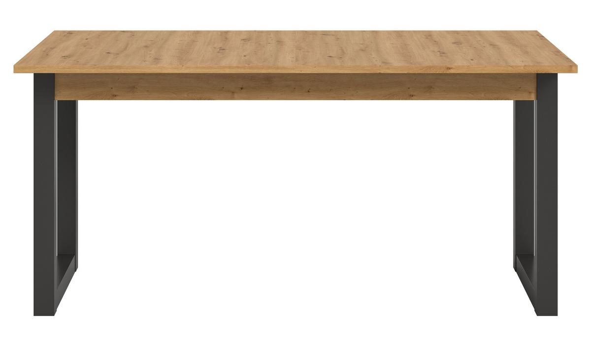 ESSTISCH Eiche, grau 150 - 190 cm, Küchentisch ausziehbar - Eiche Artisan/Grau, Holzwerkstoff (150/90/76cm) - Inn.Furn