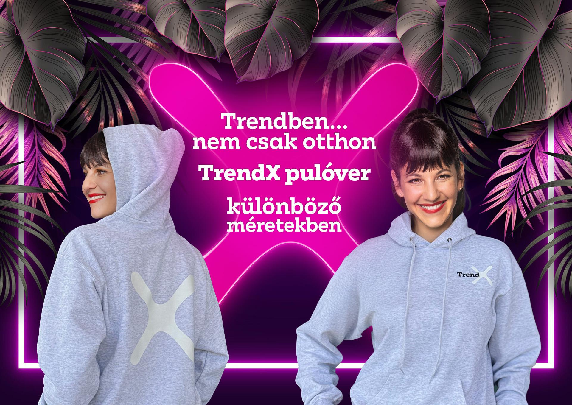 Trendben nem csak otthon.... TrendX pulóver különböző méretekben