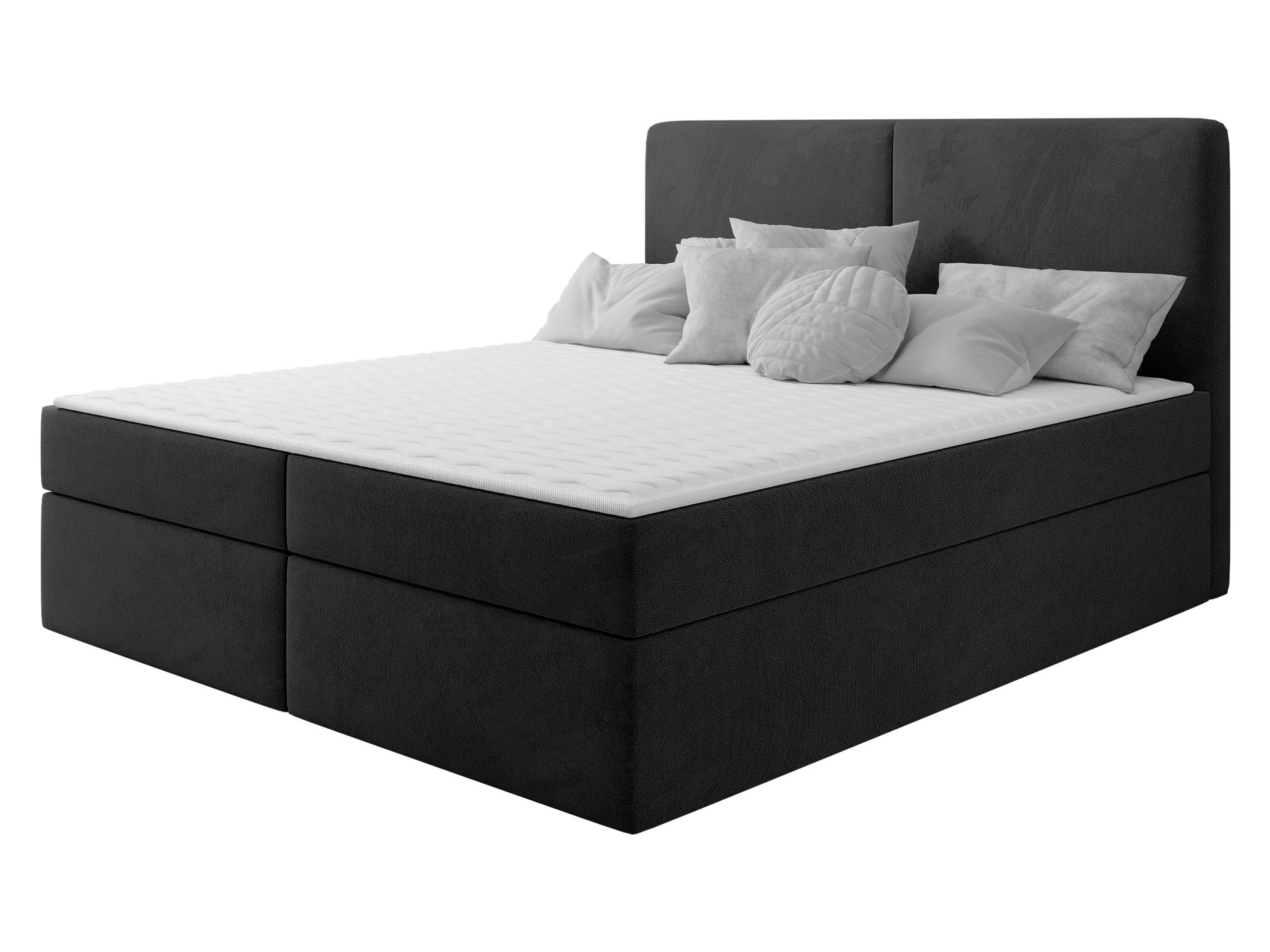 BOXBETT Claire - H3 - Schwarz, Holz/Kunststoff (160/200cm) - MIRJAN24