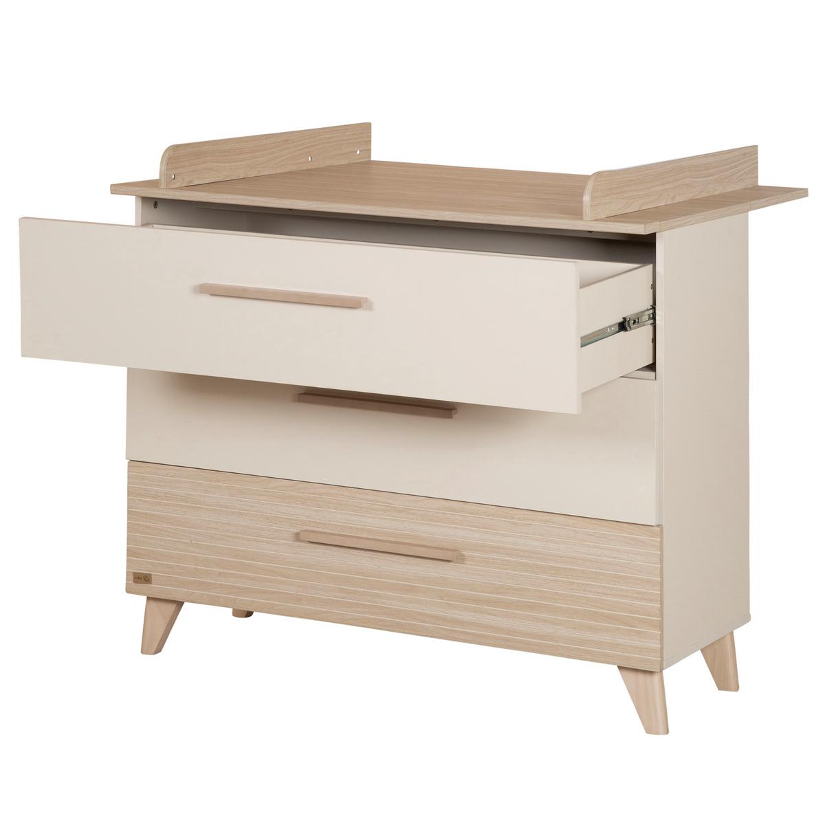 WICKELKOMMODE Sidney - Kaschmir, Holz/Holzwerkstoff (110/98/75cm) - Roba